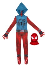 Boys Zentai Suit Scarlet Spider Gaming Costume Alt 1