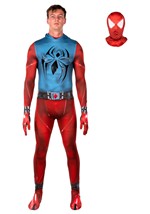 Mens Zentai Suit Scarlet Spider Gaming Costume Alt 2