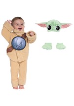 Infant Star Wars Deluxe Grogu Costume Alt 1