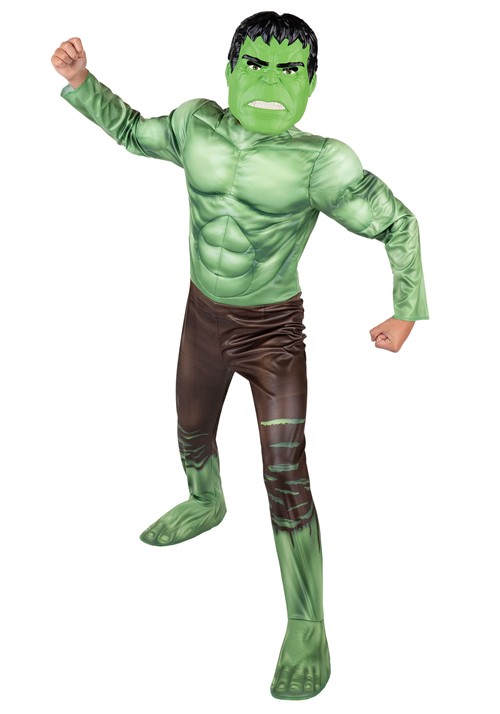 Boys Marvel Hulk Qualux Costume