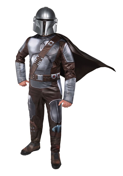 Mens Qualux The Mandalorian Costume 1