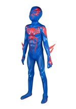 Boys Zentai Suit SpiderMan 2099 PS5 Gaming Costum Alt 8
