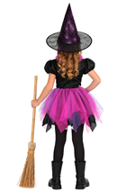 Girls Witch of Fairyland Costume Dress Alt 1