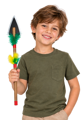 Feathered Spear Prop Accessory
