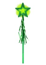 Green Fairy Costume Wand with Marabou Accessory
