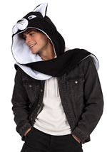 Adult Cassidy the Cat Scarf and Hood Set Alt 2