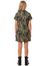Girls Military Combat Teen Costume Dress Alt 1