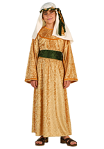 Child Wiseman Gold Costume