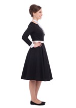 Girls Teen 50s Black Costume Poodle Skirt Alt 3