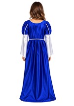 Girls Lady Juliet Blue Costume Dress Alt 1