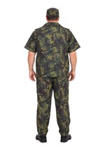 Plus Size Commando Camouflage Costume for Men Alt 1