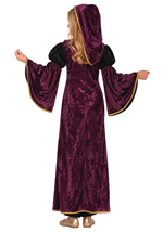 Girls Miss Juliet Purple Costume Dress Alt 1