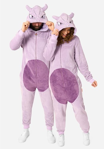 Adult Pokemon Mewtwo Onesie