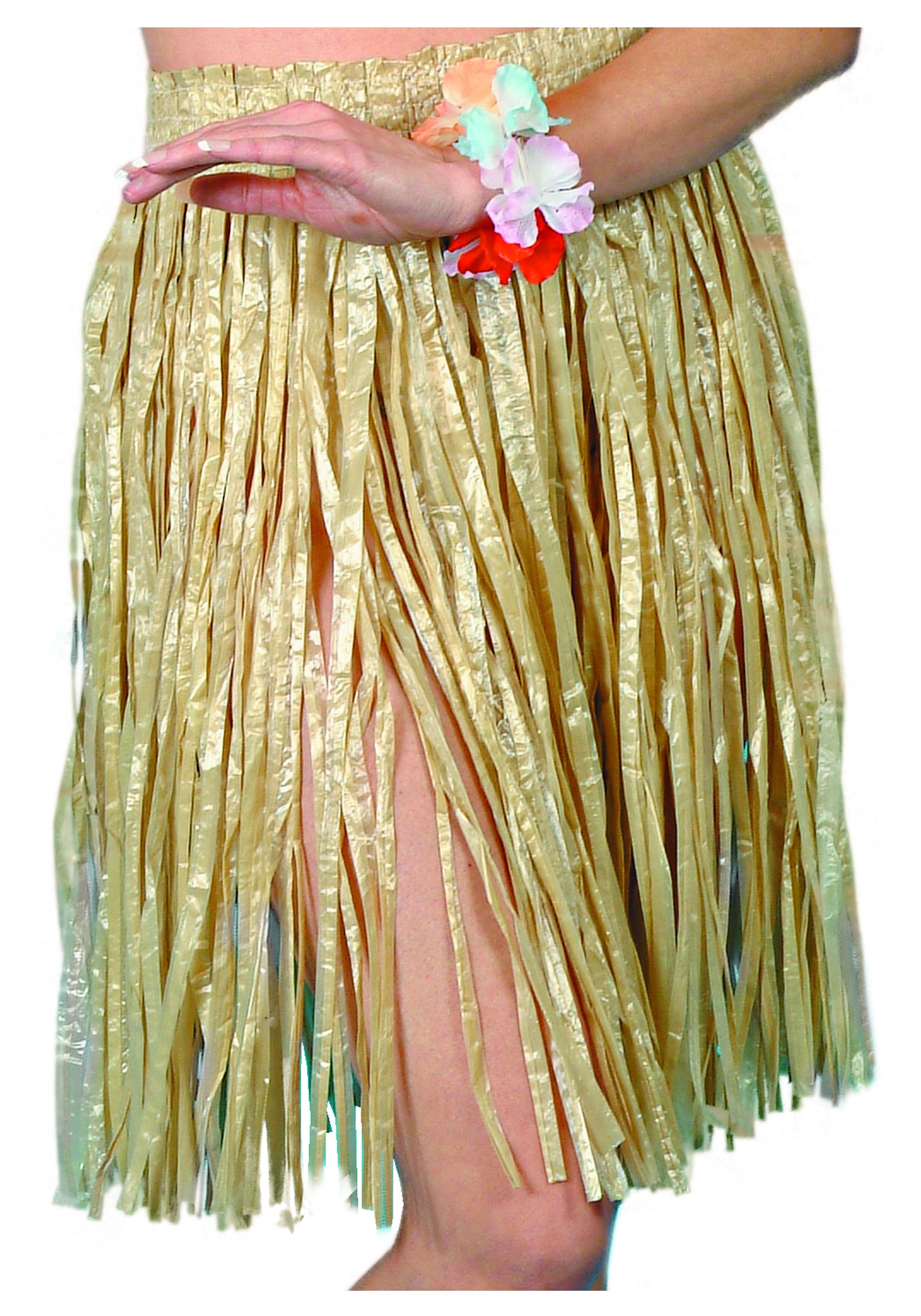 COD+IN STOCK】Ladies Hawaiian Hula Skirt Headband Wristbands Garland Bra  Fancy Dress Costume Flower Party Accessories 5Pcs Hawaii Party Supplies