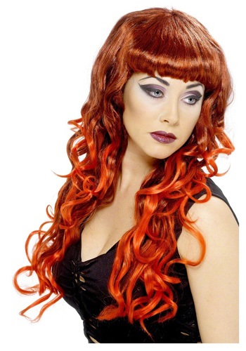 Click Here to buy Red Hot Siren Wig from HalloweenCostumes, CDN Funds & Shipping