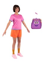 Adult Women Classic Dora Costume Alt 1