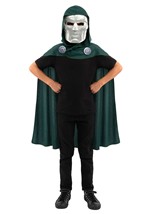 Youth Hooded Cape Mask Doctor Doom Accessory