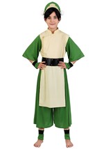 Girls Deluxe Toph Costume