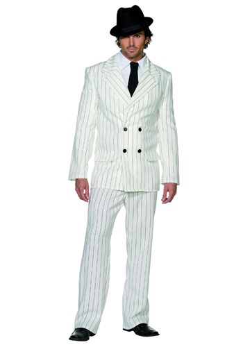 Click Here to buy Mens White Gangster Costume from HalloweenCostumes, CDN Funds & Shipping