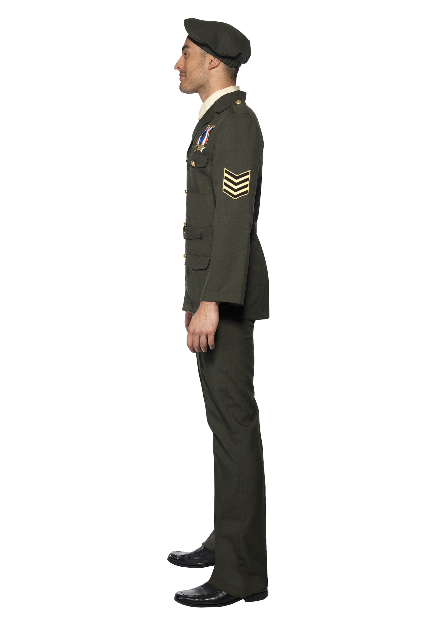 Mens Wartime Officer Costume