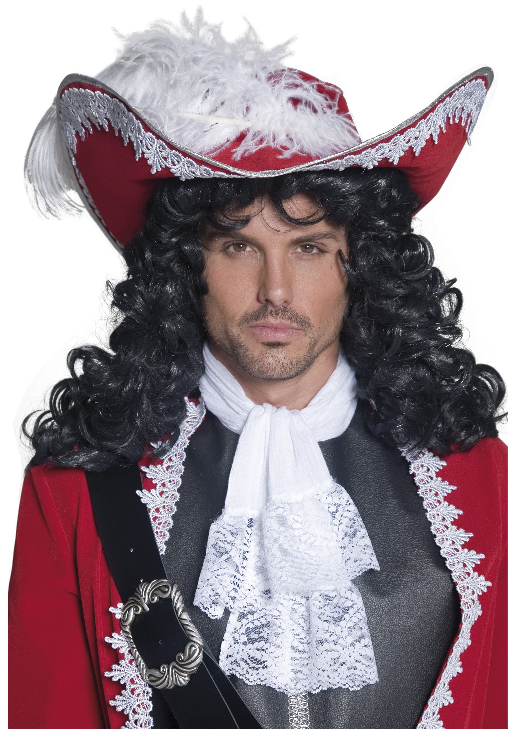 Authentic Pirate Hat Adult Red