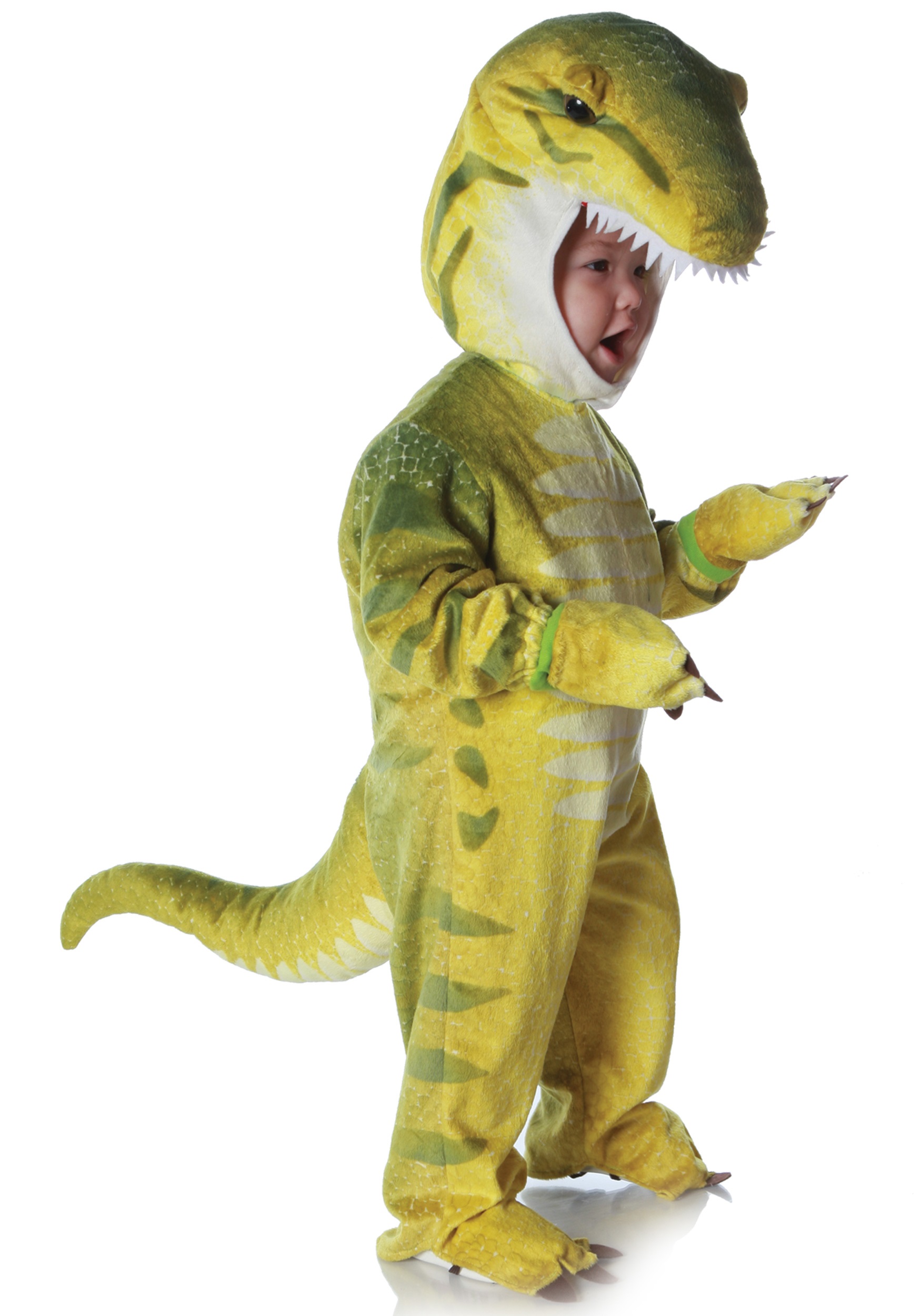 Child Green T-Rex Costume , Dinosaur Costume
