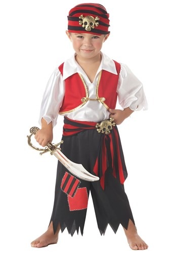 Click Here to buy Toddler Ahoy Matey Pirate Costume from HalloweenCostumes, CDN Funds & Shipping