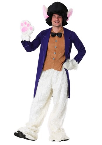 Click Here to buy Plus Size White Rabbit Mens Costume from HalloweenCostumes, CDN Funds & Shipping