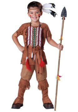 Child Indian Brave Costume