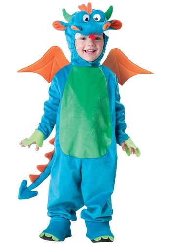 Click Here to buy Toddler Dinky Dragon Costume from HalloweenCostumes, CDN Funds & Shipping