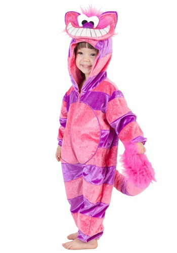 Click Here to buy Cheshire Cat Jumpsuit Toddler Costume from HalloweenCostumes, CDN Funds & Shipping