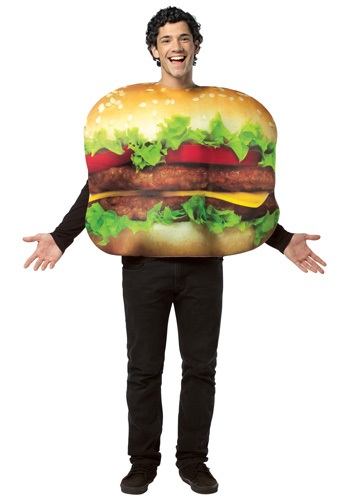 Click Here to buy Adult Cheeseburger Costume from HalloweenCostumes, CDN Funds & Shipping