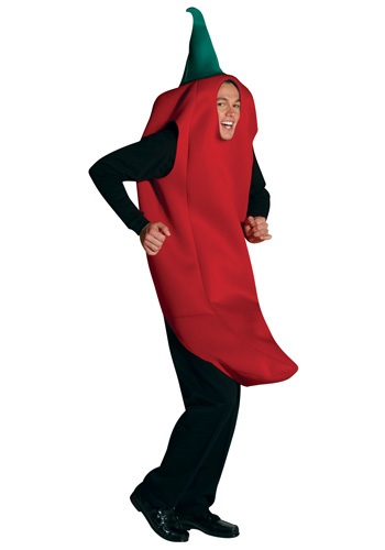 Click Here to buy Adult Chili Pepper Costume from HalloweenCostumes, CDN Funds & Shipping