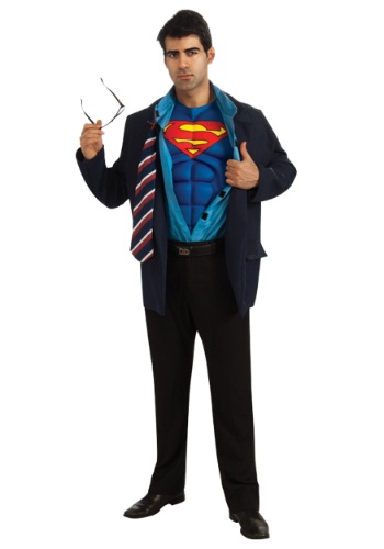 Adult Superman Clark Kent Costume