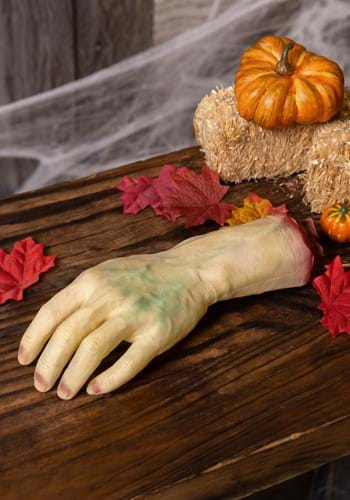 SALE - Severed Arm Prank, Fake Hand in White Shirt - Purim - Halloween Sale