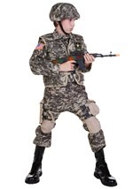 Kids Deluxe Army Ranger Costume