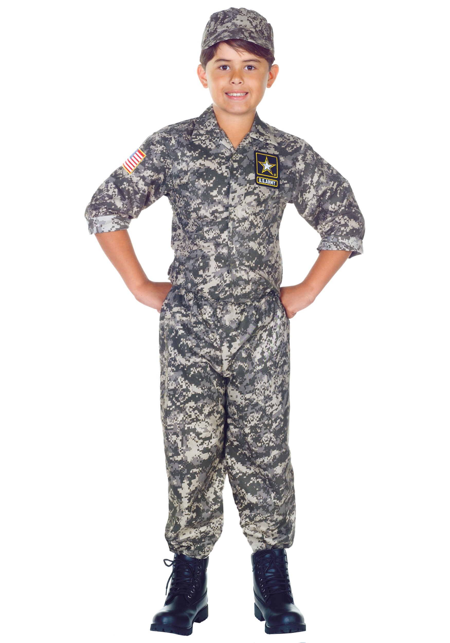 Child Army Camo Costume