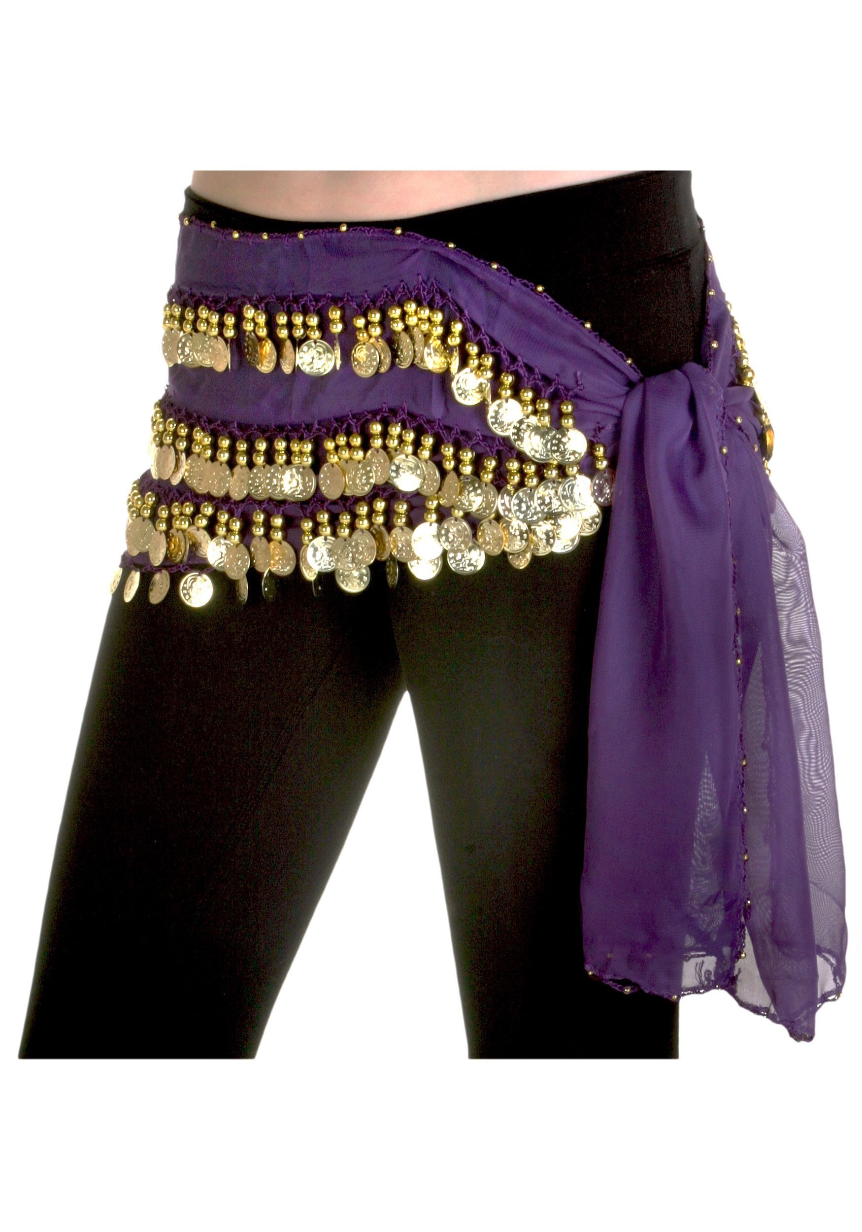 Purple Belly Dancing Costumes