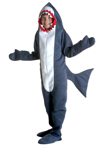Click Here to buy Kids Shark Costume from HalloweenCostumes, CDN Funds & Shipping