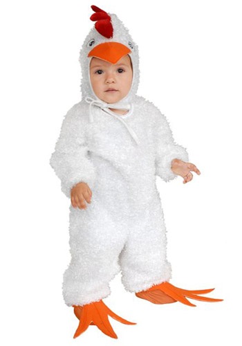 Click Here to buy Kids White Rooster Costume from HalloweenCostumes, CDN Funds & Shipping