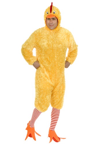Click Here to buy Plus Size Funky Chicken Costume | Adult Chicken Costume from HalloweenCostumes, CDN Funds & Shipping