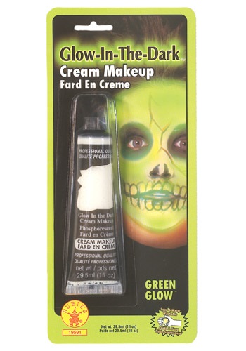 Click Here to buy Glow in the Dark Cream Makeup from HalloweenCostumes, CDN Funds & Shipping