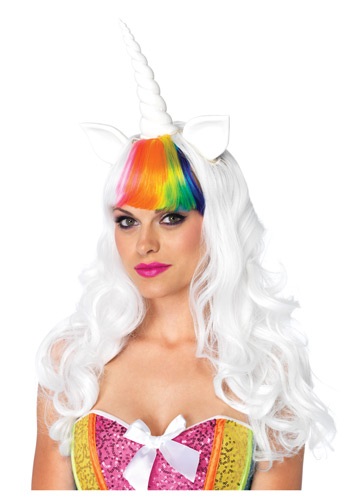 Click Here to buy Unicorn Wig and Tail from HalloweenCostumes, CDN Funds & Shipping