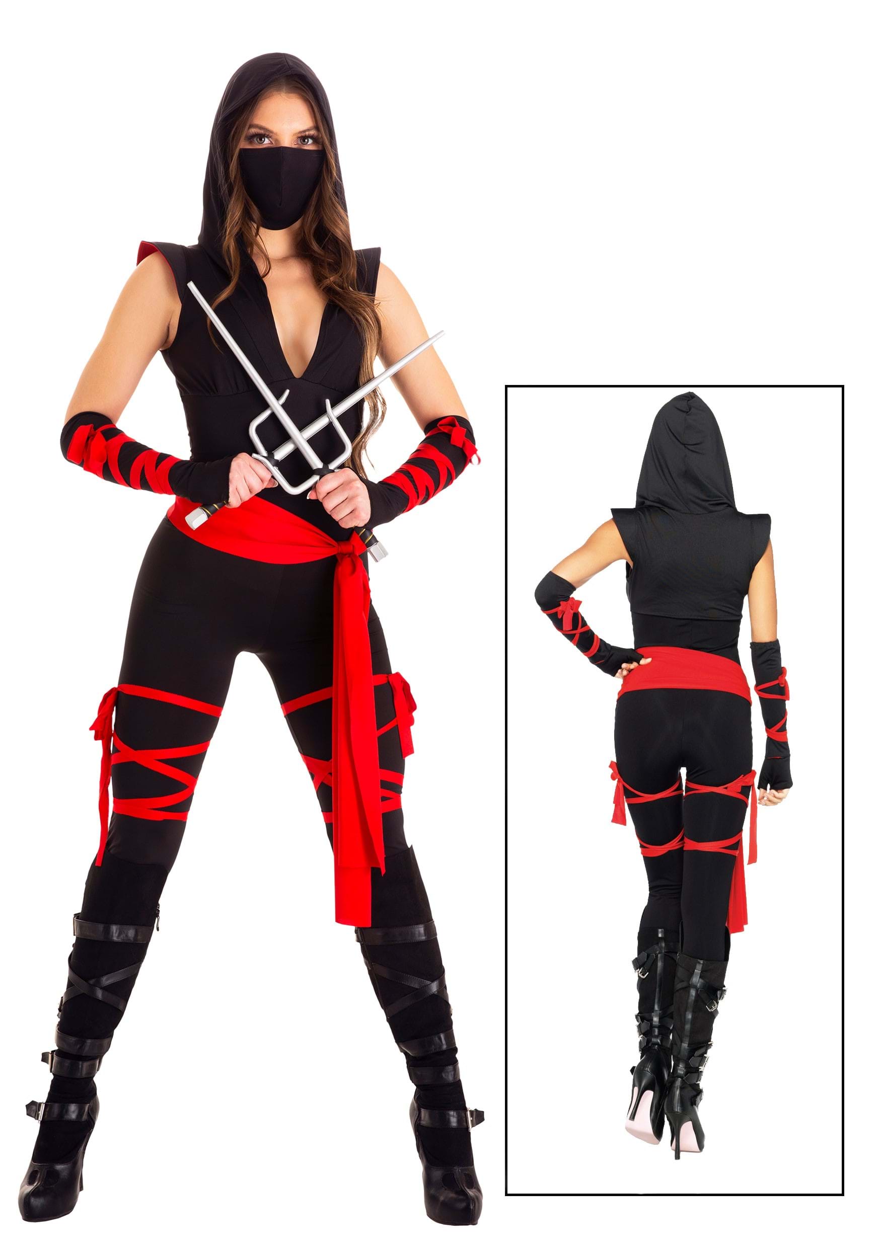 Women's Sexy Deadly Ninja Costume