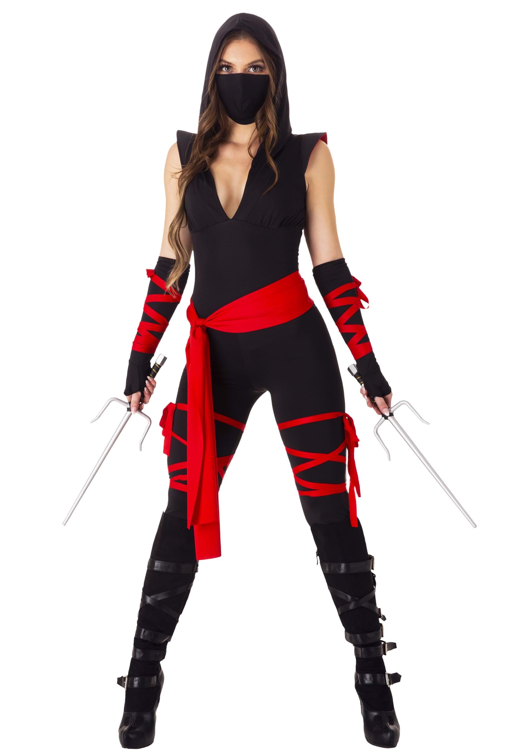 Sexy Deadly Ninja Women's Costume