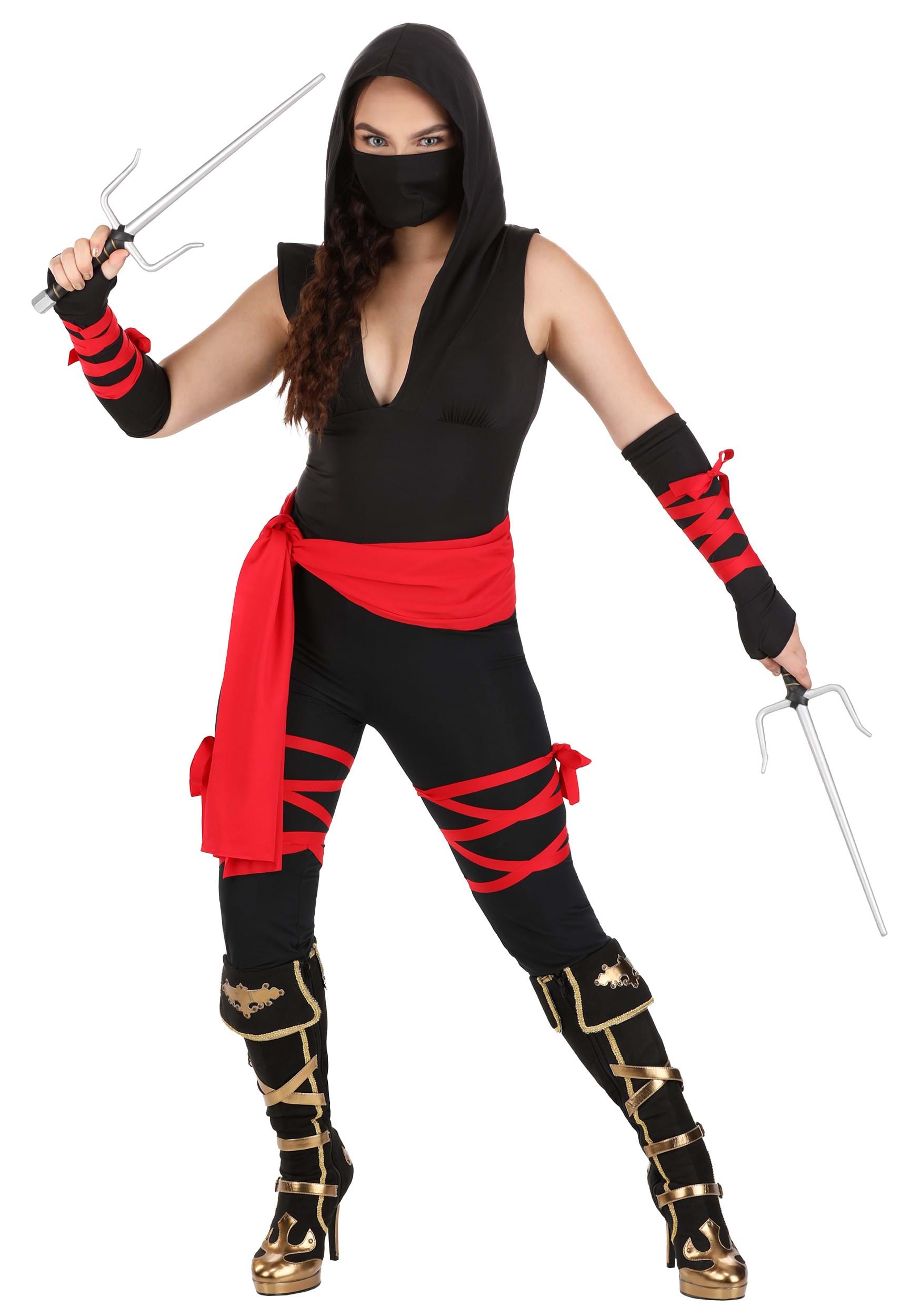 Sexy Deadly Ninja Women's Costume