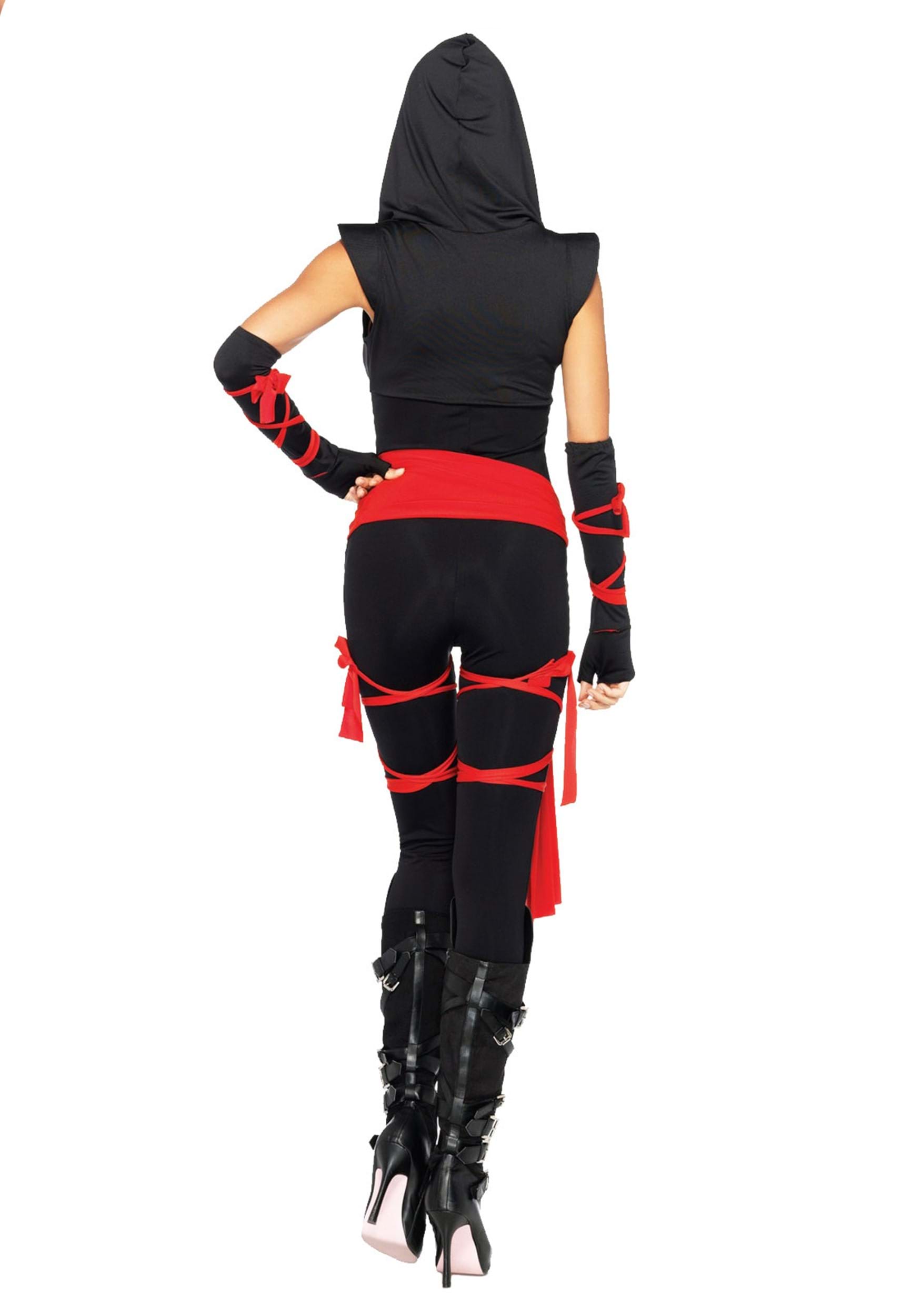Deadly Ninja Costume, Womens Ninja Costume, Black Ninja Costume 