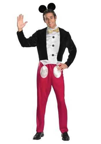 Click Here to buy Mickey Mouse Adult Costume from HalloweenCostumes, CDN Funds & Shipping