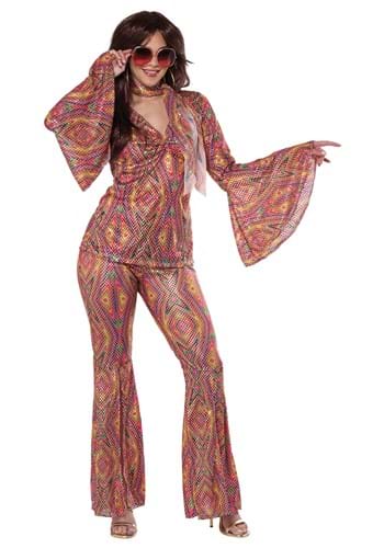 Click Here to buy Womens 1970s DiscoLicious Costume | Decade Costumes from HalloweenCostumes, CDN Funds & Shipping