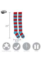 Thing 1 & Thing 2 Striped Knee Highs Alt 3